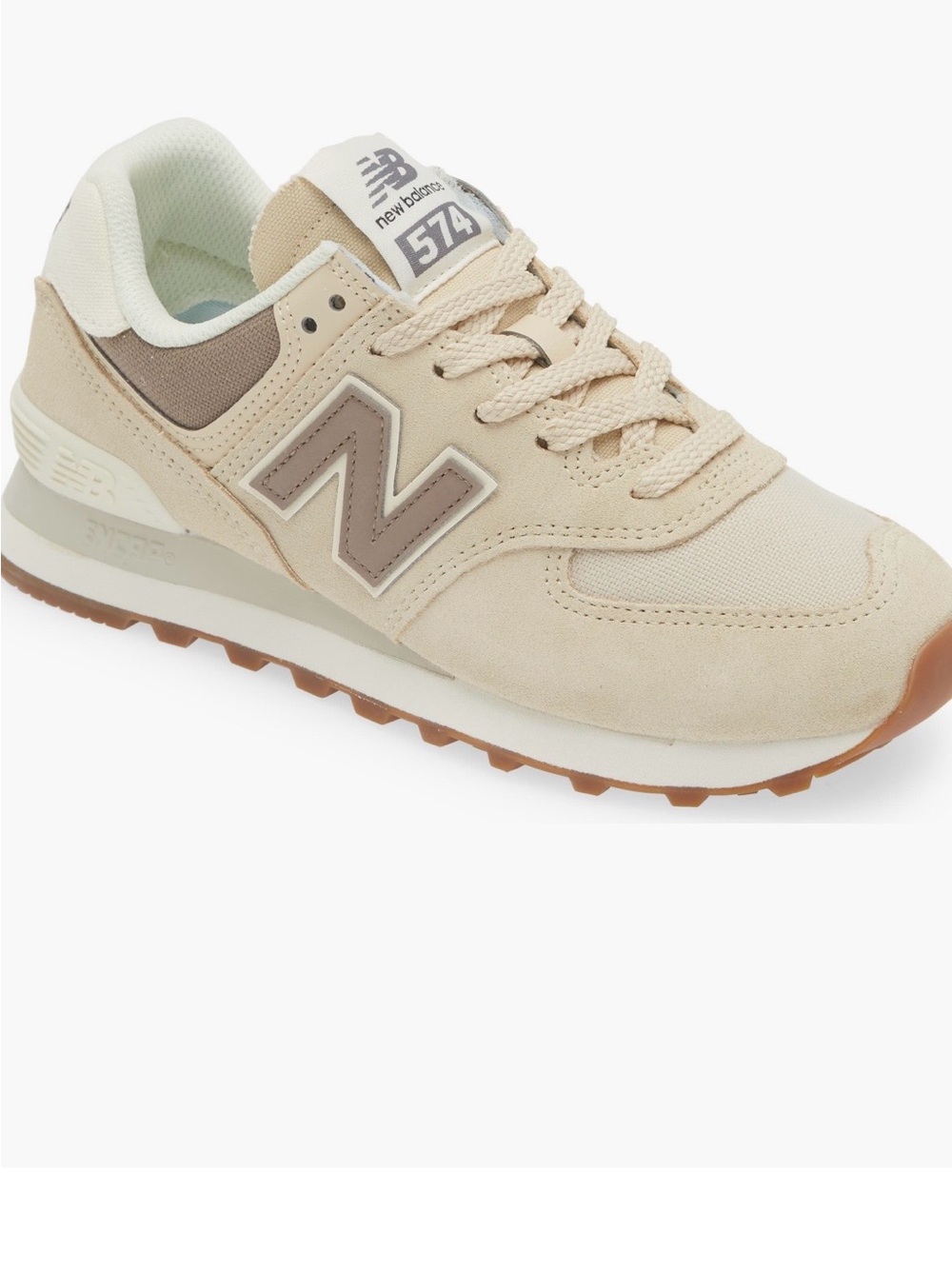 New Balance 574 Sneaker Sandstone / Mushroom